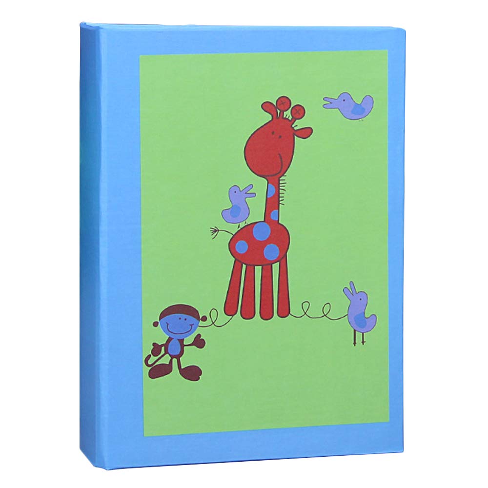 aoory Photo Albums 6x4 100 photos, Cute Animal Photo Album Family Memory Book for Travel Wedding Happy Deer