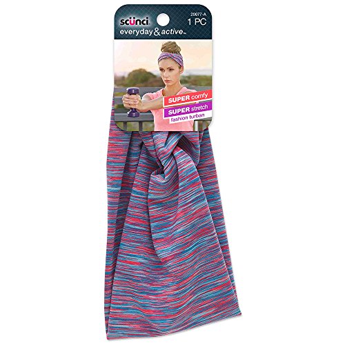 Scunci Active Space Dye Headwrap, Pink/Aqua