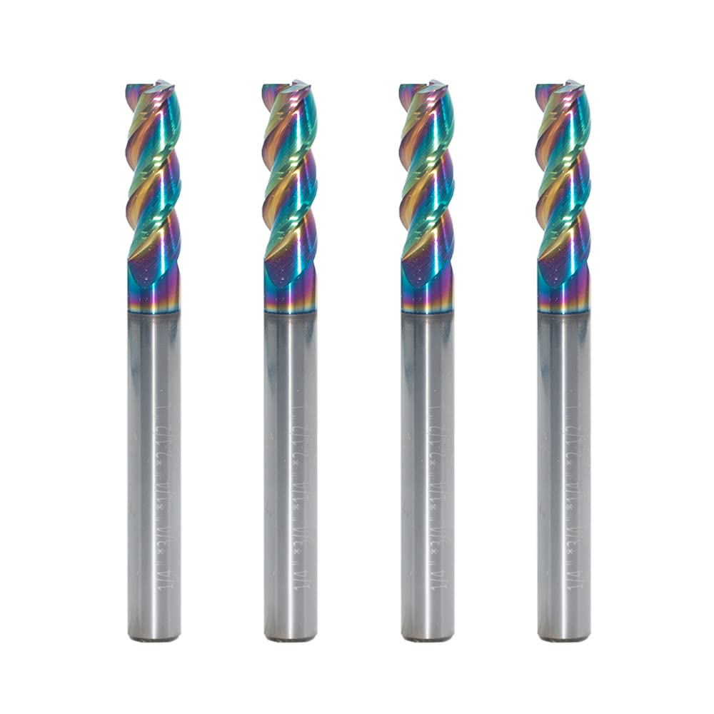 Carbide End Mill - 3 Flute, 3" OAL -16