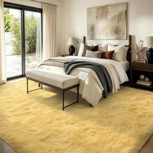 Tapete Decorativo FinRèc Home Amarillo 8x10 pies miniatura 3