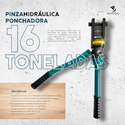 Pinzas para ponchar cable coaxial 17 pinzas para ponchar cable coaxial marca SEAFON (2)