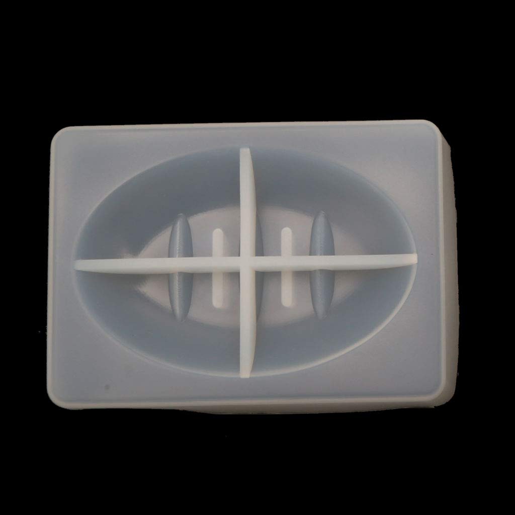 Soap Dish Tray Resin Mould Handmade Soap Box Silicone Mould Casting Epoxy Resin Ring Tray Holder Craft Jewellery Making Moulds Ashtray Weeds