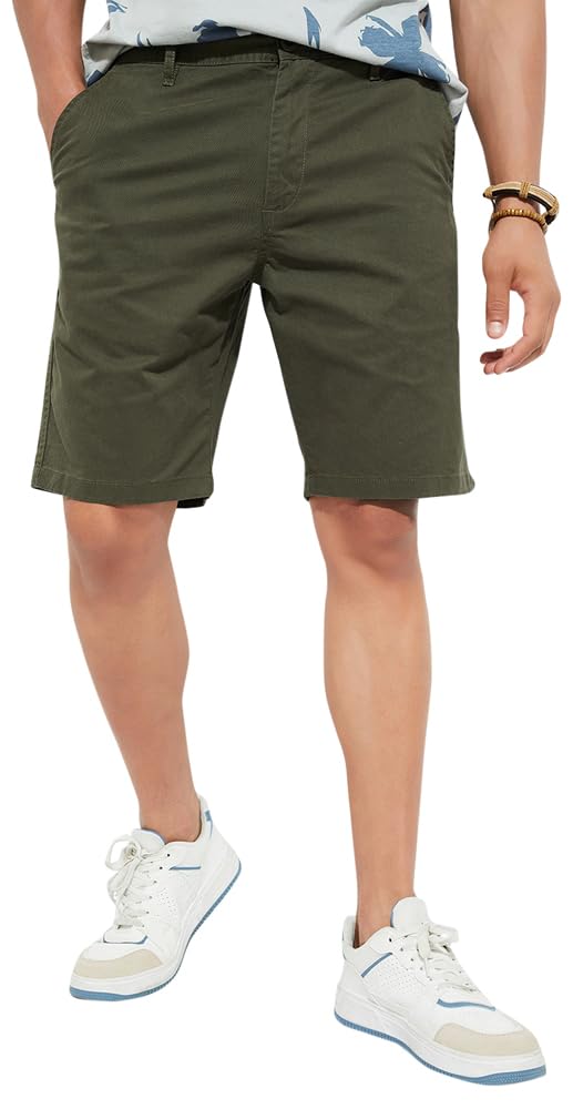 Max URB_N Men Solid Shorts-picture-26