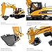 rcxperts Rc Construction Vehicles, HUI-NA 1535-1 1/14 Scale 2.4GHz RC 15CH Excavator Grill Grabber Model, Powered Construction Vehicles Toys Gifts (RTR Version)
