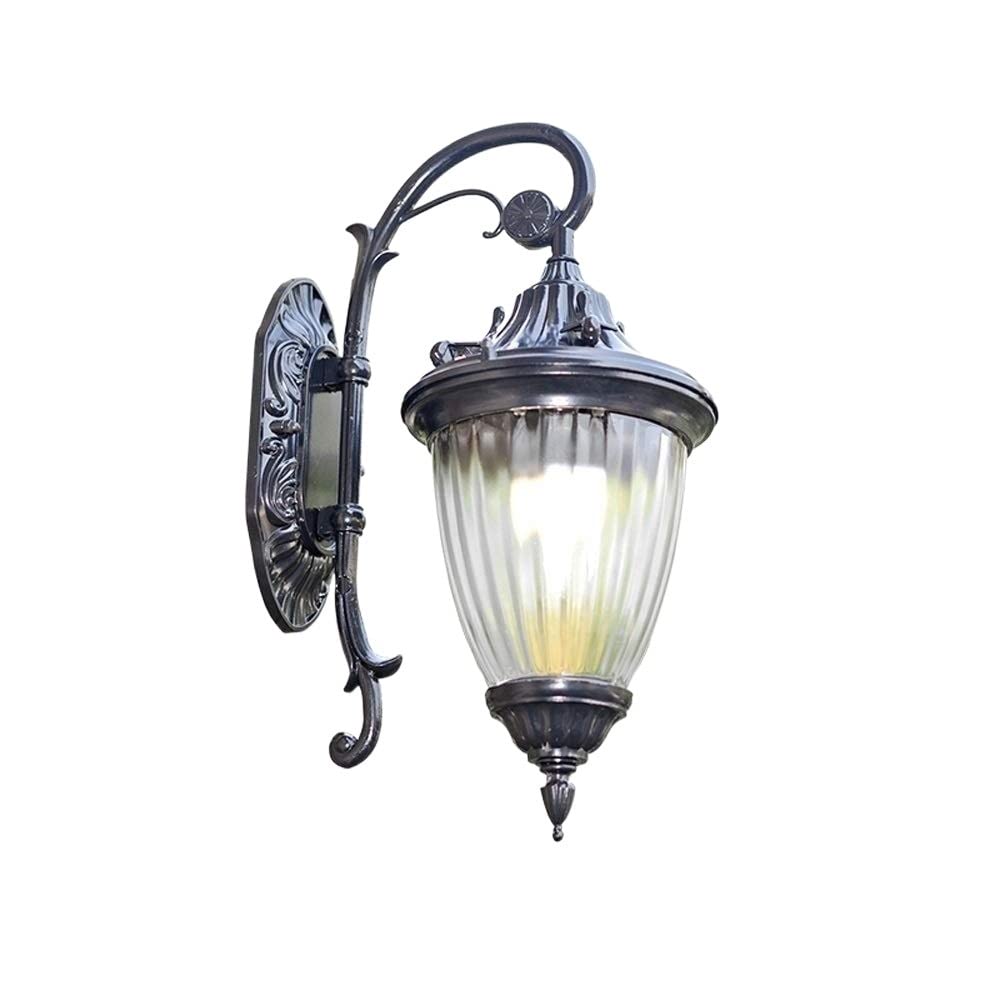 Lampe à poser murale contre la pluie pour sécuriser et éclairer l'entrée de maison