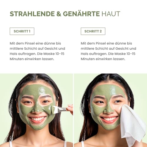PLANTIFIQUE-Koreanische-Gesichtsmaske-mit-Avocado-Fango-Superfoods-100g-Tonerde-Maske-Koerper-und-Gesicht-Anti-Pickel-Poren-Mitesserentferner-Korean-Clay-Face-Body-Mask - Sparfuchs24.io - Preisvergleich & Top Angebote Online