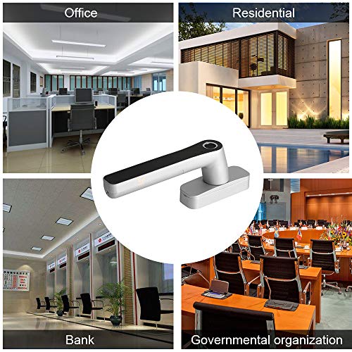 Cigooxm Smart Fingerprint Lock Fechaduras da janela da porta de entrada sem chave Fechadura de segur