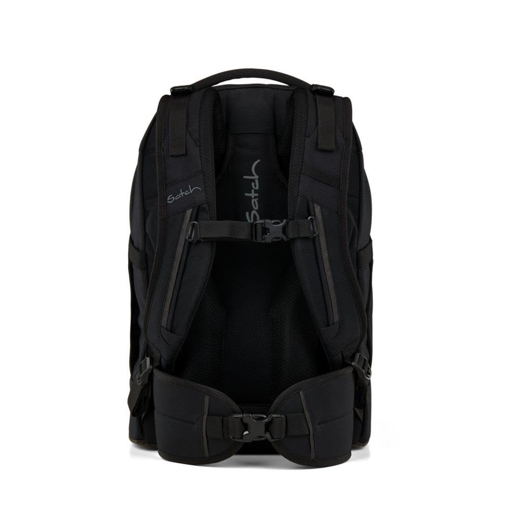 Satch Pack Schulrucksack Set 3tlg. inkl. Schlamperbox und Sportbeutel (Blackjack)