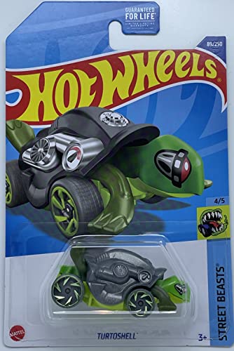 Hot Wheels 2022 Turtoshell Street Beasts Gray 1:64 miniatura 1