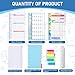 A6 Planner Refill, A6 Planner Inserts 1Set 6-Hole Binder Inserts Complete Budget Binder Replacement Kit with Weekly Monthly Plan, Financial Page, Paper Divider