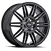 Raceline 143B Cobalt 17x7.5 5x110/5x115 +40mm Satin Black Wheel Rim