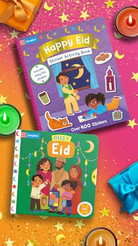 Image of Happy Eid Sticker Activity Book: With over 400 stickers (Campbell Celebration Sticker Activity Books)
