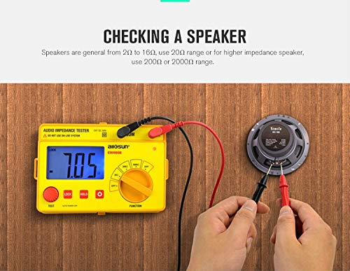 SHAOXI-Meter Metro Muti EM480B Tester di impedenza...