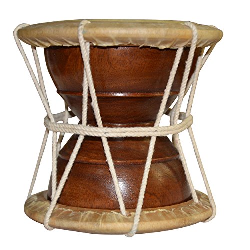Image of Deru Hand Percussion Drum South Style Handmade Indian Musical Instrument