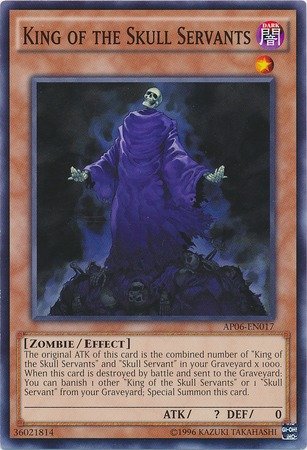 YU-GI-OH! - King of The Skull Servants (AP06-EN017) - Astral Pack: Booster Six - Unlimited Edition - Common