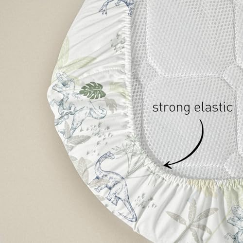 Image of Bassinet Sheets, Bassinet Sheets for Baby Boy and Girl, Bassinet Sheet Neutral, Fit for Rectangle, Round, Oval, Hourglass Mattress, Flexible for Different Bassinet Pad /Mattress 4 Pack