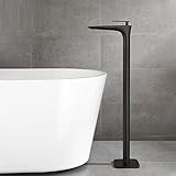 Photo Gallery rubinetto per vasca da bagno a pavimento nascosto incorporato indipendente in rame rubinetto per acqua calda e fredda set doccia, nero-maniglia a barra trasversale a funzione singola Photo Gallery rubinetto per vasca da bagno a pavimento nascosto incorporato indipendente in rame rubinetto per acqua calda e fredda set doccia, nero-maniglia a barra trasversale a funzione singola