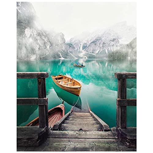 Peinture diamant 5d complet pour décorer votre salon avec un grand tableau bateau