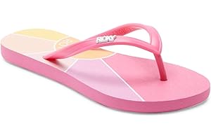 Roxy Girl's Viva Stamp Ii Sandal: Bright, Springy, and Impeccably Comfortable Flip-flops...