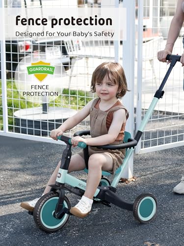 Image of newyoo TR008 5-in-1 Tricycle for Toddlers 1-3, Toddler Bike, Birthday Gift