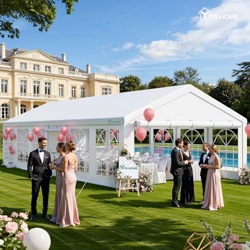 YITAHOME 20x40FT Party Tent Heavy Duty Wedding Tent Event...