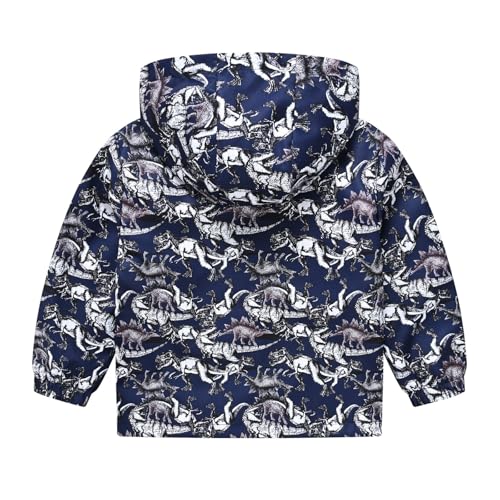 Children's Windbreaker Spring Autumn Winter Casual Windproof Rainproof Jacket Blue Jacket for Boys 10 to122