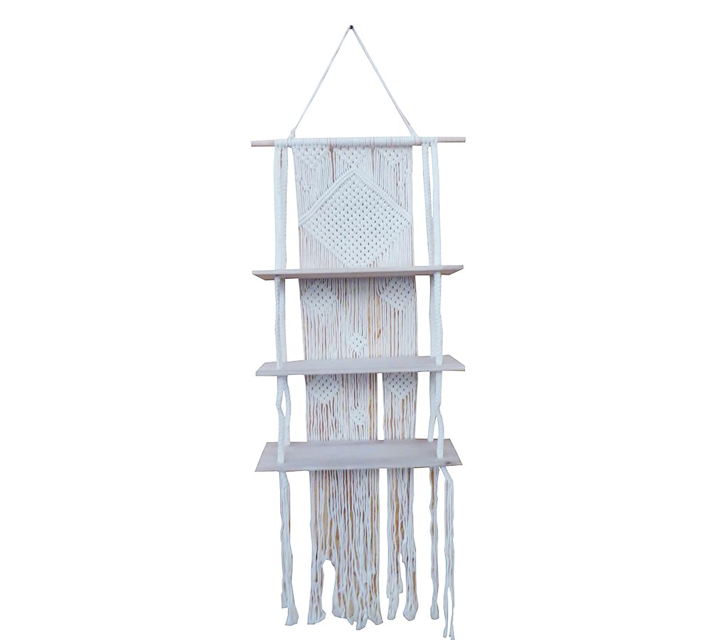 Marquesina macramé para fondos de boda sin decoración fría