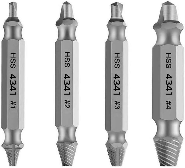 Damaged Screw Remover and Extractor Set by Liumei,Easily Remove