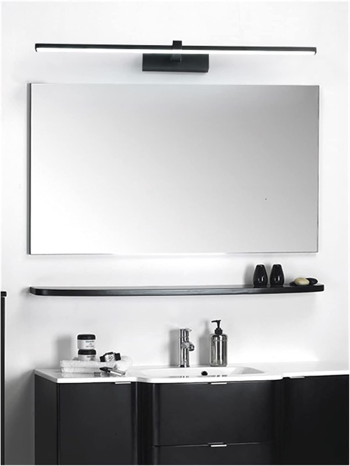 Moderne LED-Spiegellampen, wasserdichte Badezimmerbeleuchtung für Make-up und den Innenbereich, Retro-Stil