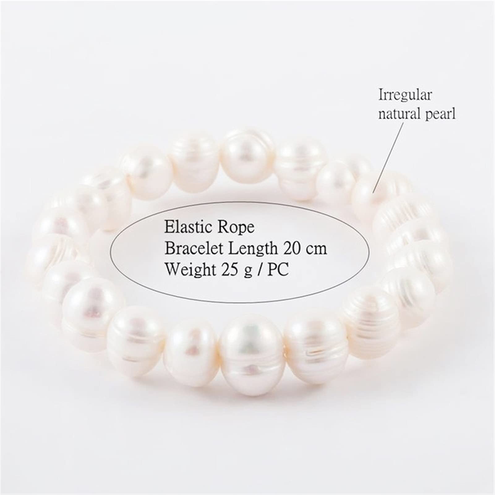 Pulsera de Piedra Natural Pulsera de Perlas de Concha de 8 mm Tricolor Perla Natural de Agua Dulce Encanto Brazalete elástico Mujeres Joyería Fina Fiesta Aniversario Boda Regalo Pulsera Joyería