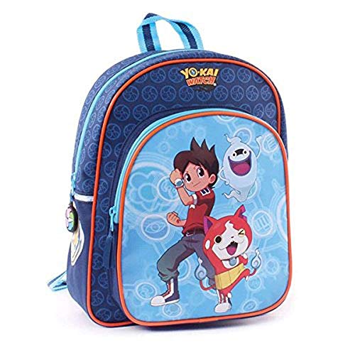 Vadobag Yokai Watch: Sac Dos Bleu 31Cm Poche Soufflet Mochila infantil   Azul