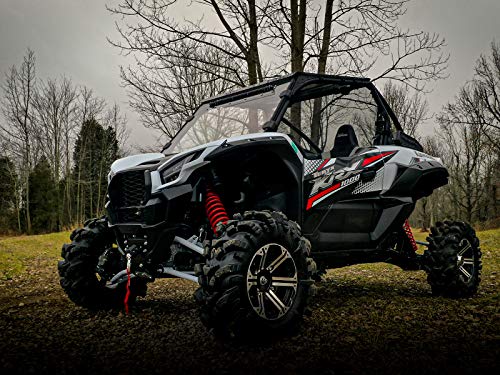 Superatv Dark Tinted Teryx Roof For 2020+ Kawasaki Teryx Krx 1000 | 1/4" Polycarbonate | Kawasaki Teryx Roof Protects From The Elements Without Obstructing View! | Rattle-Free Fit | Usa Made! #TOP1