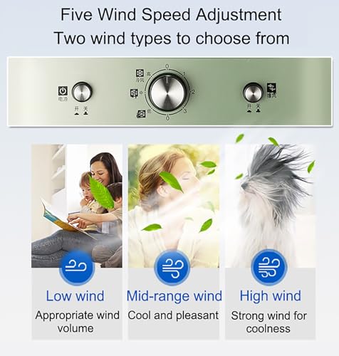 Ventilador Enfriador de Aire evaporativo portátil, Enfriador evaporativo 3 en 1 con Tanque de Agua, 3 velocidades para refrigeración en Exteriores, Patios, garajes e Industria.