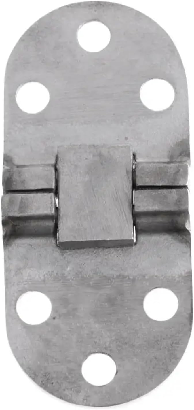 1pc 316 Stainless Steel Flush Strap Hinge Door Hinge for Fishing Boat Yacht RV Dinghy Home