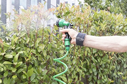Galileo 2415418 Gartenschlauch mit Sprühpistole, ausziehbar, 12 MT