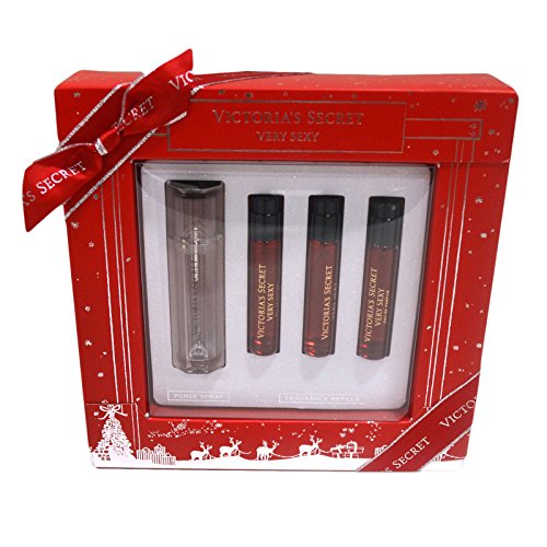 Victoria's Secret Very Sexy Eau De Parfum Purse Spray Refill Set
