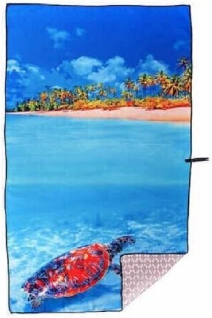 Whitley Willows Microfiber Beach Towels- 35 x70 - Comapact, Lighweight, Quick Dry, Extra Absorbent, Super Soft - Good for Beach, Pool, Yoga, Travel and Camping