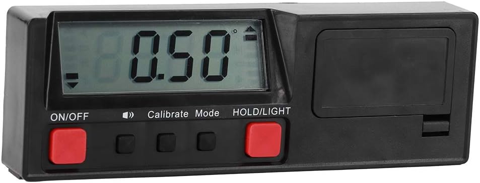 Newest Digital Angle Finder, 4 x 90° Level Inclinometer Magnetic Electronic Digital Display Angle Gauge Accurate Protractor