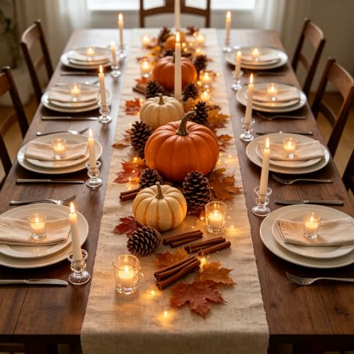 Hosley Set of 24 Glass Taper Candle Holders – Clear Candlestick Holder Set for Weddings, Table Centerpieces, Dinner & Home Décor (2.5” H)