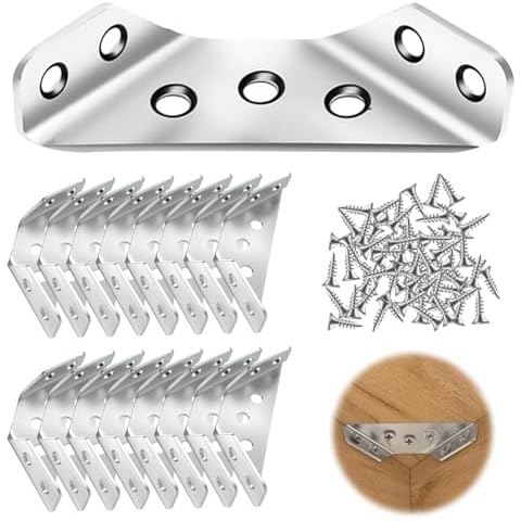 LINXINS Stainless Steel Corner Connectors Set Cover