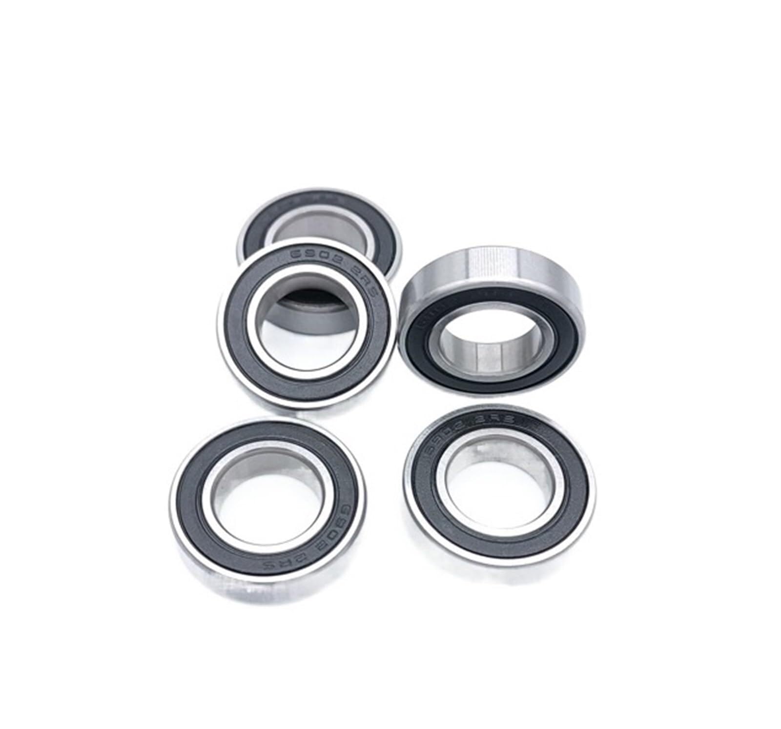 Bimetalowa uszczelka tarcza mikro łożysko zwykłe 10 sztuk 6902-2RS 15x28x7mm ABEC-1 metryczne łożyska kulkowe o cienkim przekroju