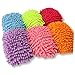 Gatuida Chenille Mopping Shoes Cover Washable Reusable Mop Slippers for Women Men Foot Covers for Floor Cleaning
