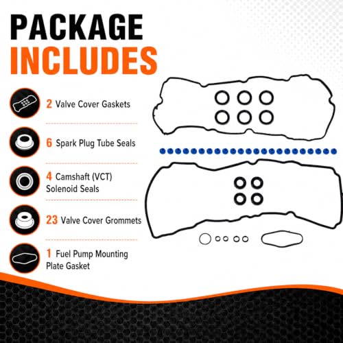 Image of Valve Cover Gasket BR3Z6C5 VS50879R Fit for Ford F-150 2013 2014 Fit for Ford Transit 150 250 350 2015-2020, Fit for Ford Expedition, Fit for Lincoln Navigator 3.5L Turbo 2015 2016 2017