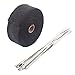 Osłona cieplna spalin, czarna osłona termiczna do samochodu, 10 m x 50 mm, grubość 1,5 mm, 10 opasek kablowych ze stali nierdzewnej