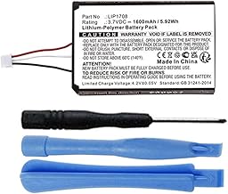 1600mAh LIP1708 Battery Replacement Compatible with Sony Playstation 5 PS5 DualSense Wireless Controller CFI-1015A, CFI-ZCT1W with Installation Tools
