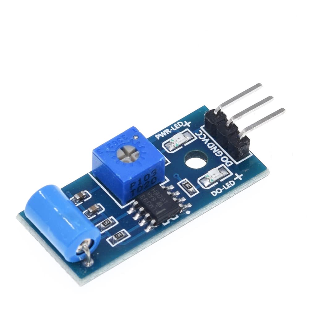 DollaTek 5 szt. SW-420 NC modu? czujnika wibracji prze??cznik wibracyjny do inteligentnego samochodu Arduino