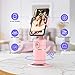 camrola Auto Face Tracking Phone Holder, No App Required, 360° Rotation Face Body Phone Tracking Tripod Smart Shooting Camera Mount for Live Vlog Streaming Video, Rechargeable Battery-Pink