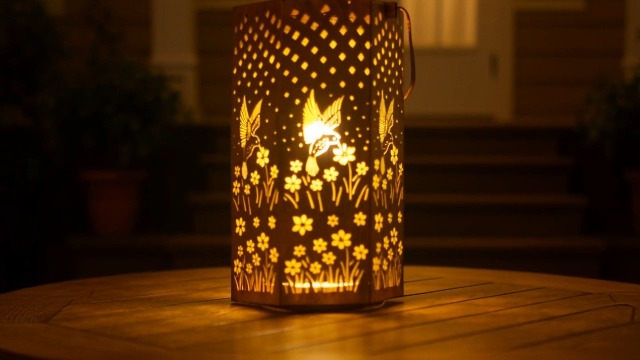 Image of Eandisom Birthday Gifts for Women, 2 Pack Butterflies Solar Lanterns