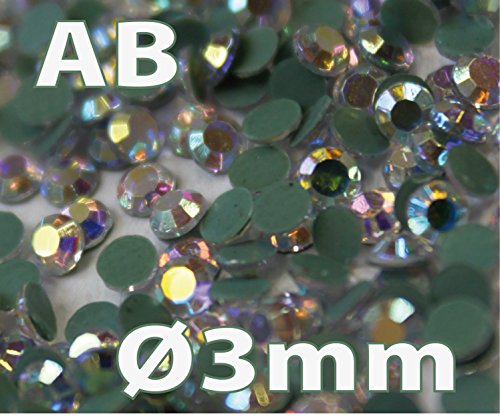 Safirmes - 500 brillantini termoadesivi Rhinestone...