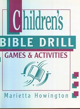 Ring-bound Children's Bible Drill Games and Activities Book